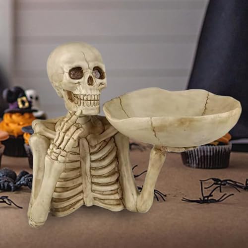 Vintage Skeleton Candy Dish