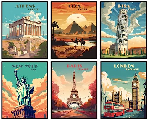 Vintage Travel City Posters