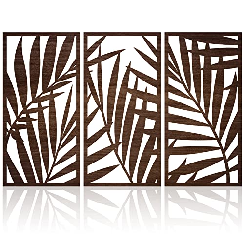 Vintage Tropical Leaves Nature Wall Sculpture