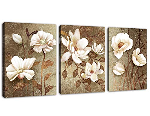 Vintage Wall Art Flowers Canvas: Enhance Your Space with Elegance
