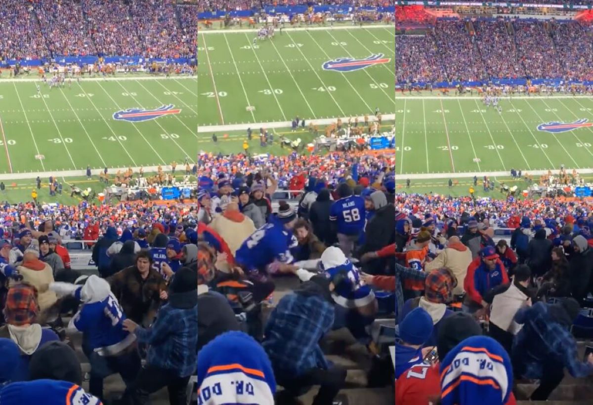 Violent Fistfight Breaks Out Among Buffalo Bills Fans At Game