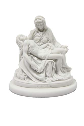 Vittoria Collection 3 Inch La Pieta by Michelangelo Jesus Mary Italian Statue Sculpture Figurine Made in Italy