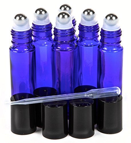 Vivaplex Roll-on Bottles with Stainless Steel Roller Balls