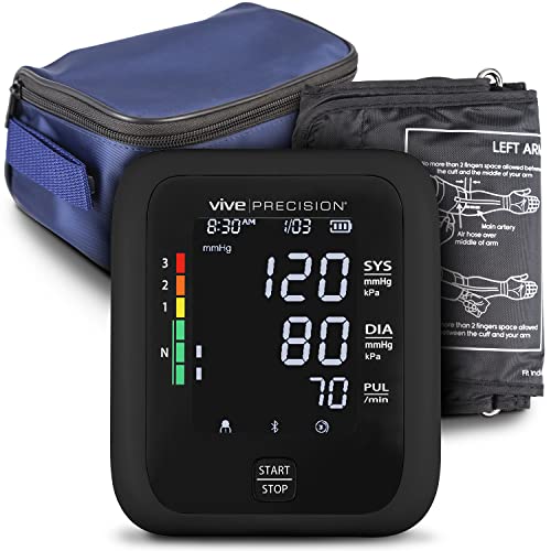 Vive Blood Pressure Monitor, Cuff, & Case