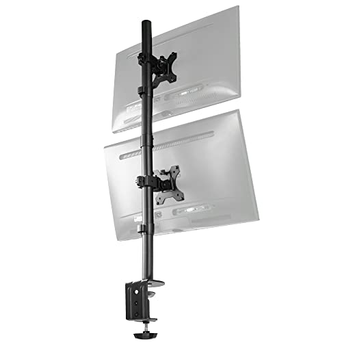 VIVO Dual LCD Monitor Desk Mount Stand