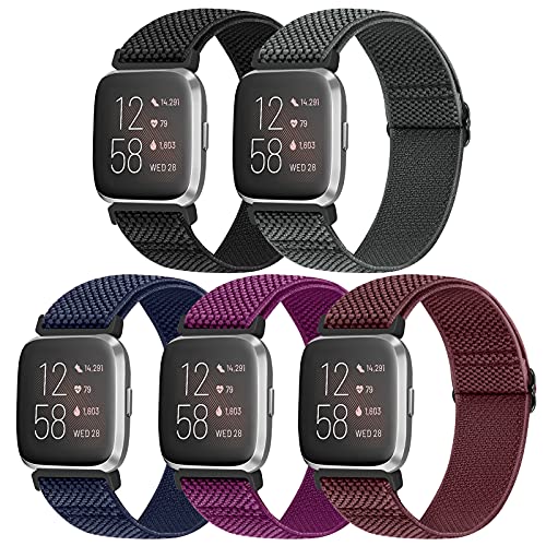 Vodtian Elastic Bands for Fitbit Versa - Comfortable and Stylish Replacement Straps