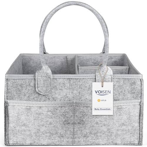 VOISEN Baby Diaper Caddy Organizer