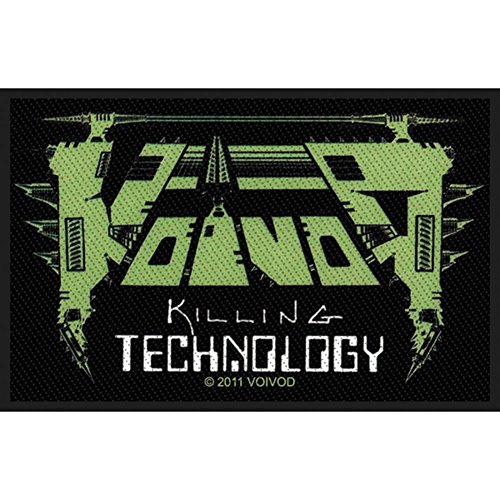 Voivod Killing Technology Patch Album Logo Heavy Metal Woven Sew On Applique
