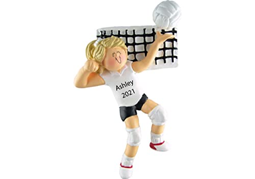 Volleyball Ornament Personalized Volleyball Christmas Ornament 2023 Volleyball Gifts