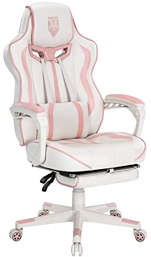 Vonesse Pink Gaming Chair
