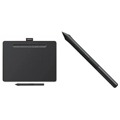 Wacom Intuos Wireless Graphics Drawing Tablet Bundle