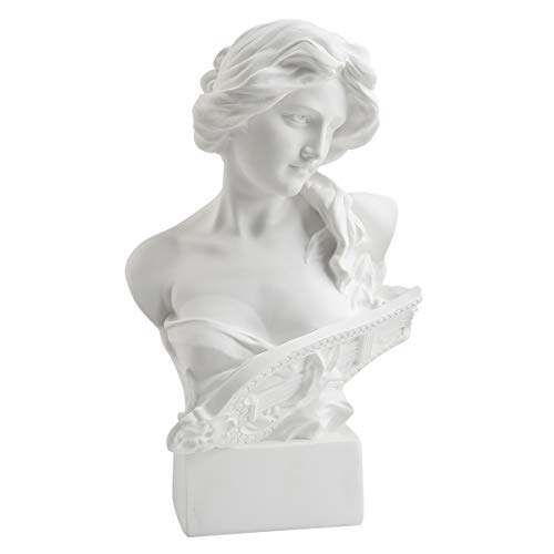 Waldosia Greek Mythology Goddess Artemis Resin Bust Statue