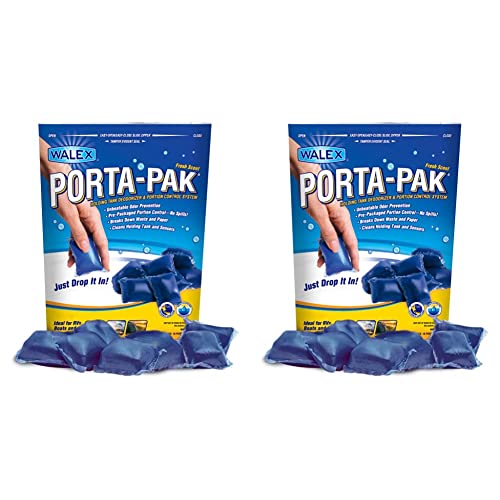 Walex Porta-Pak RV Deodorizer Drop-Ins, 10 Pack (Pack of 2)