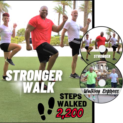WALK FITNESS DVD - Burn Fat, Build Strength, Walk and Firm