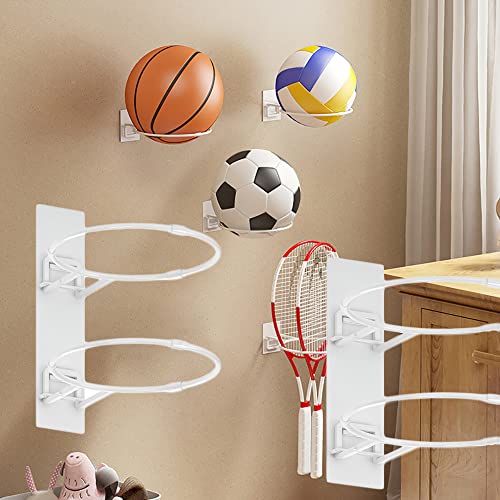 Wall Hanging Basketball Storage Rack