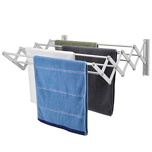 Wall Mount Clothes Drying Rack