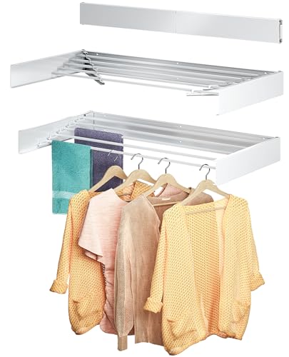 Wall-Mounted Laundry Drying Rack