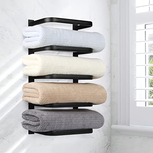 Wall Mounted Towel Racks: Space-Saving and Sturdy