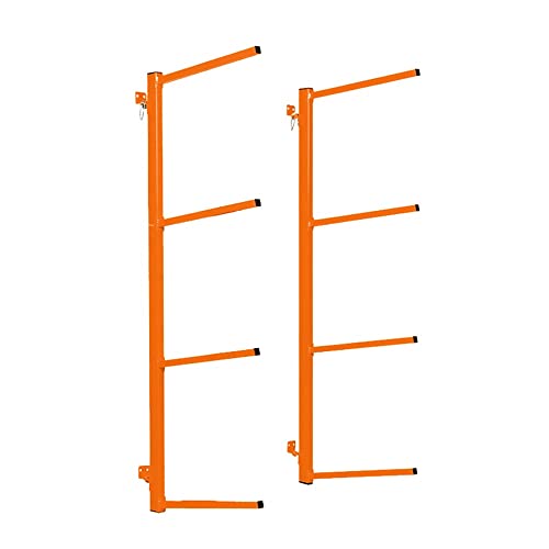 Wall Mounting Bumper Stand - Auto Bumper Storage Rack, Orange