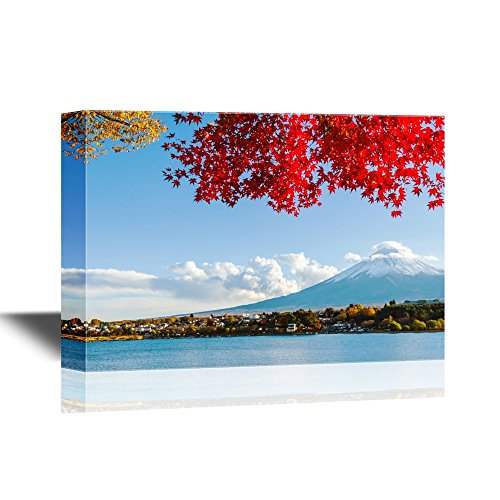 wall26 - Canvas Wall Art - Mt. Fuji in Autumn