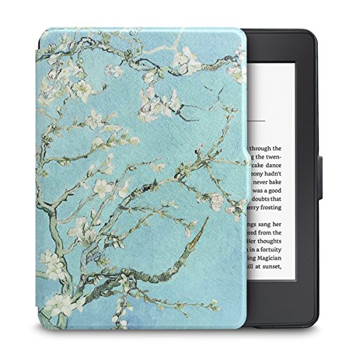 WALNEW Kindle Paperwhite Case - PU Leather Protective Cover