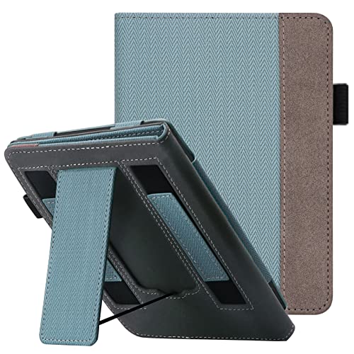 Fintie Stand Case for 6.8 Kindle Paperwhite (11th Generation-2021) and  Kindle Paperwhite Signature Edition - Premium PU Leather Sleeve Cover with