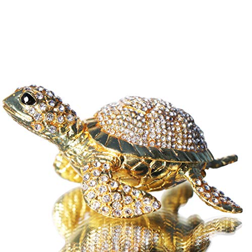 Waltz&F Diamond Turtles Trinket Box