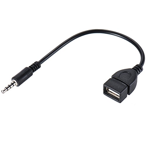 Warmstor AUX Audio Plug Male to USB Adapter Cable
