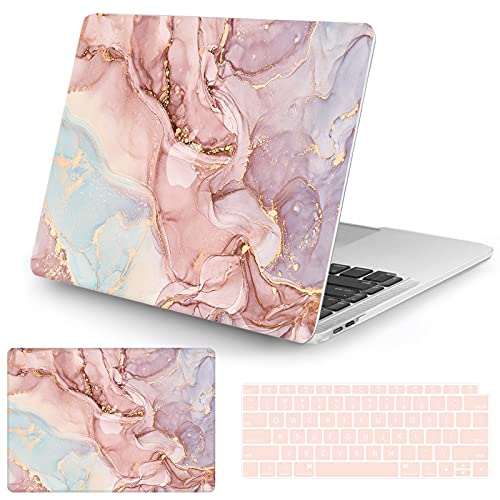 Watbro MacBook Pro 13 inch Case - Colorful Marble Design