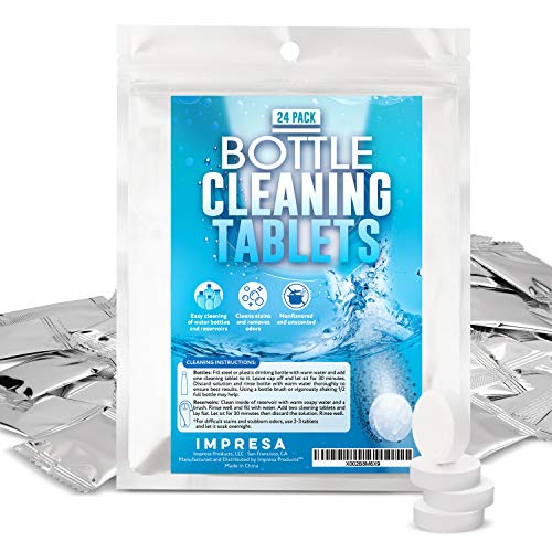 Water Bottle & Reservoir Cleaning Tabs - Pack of 24