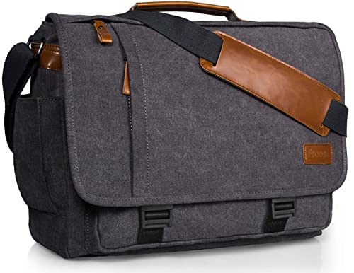Water-resistant Canvas Laptop Shoulder Bag