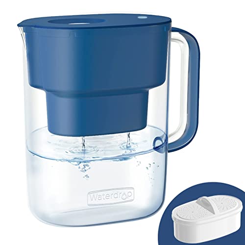 Waterdrop 200-Gallon Long-Life Lucid 10-Cup Water Filter Pitcher