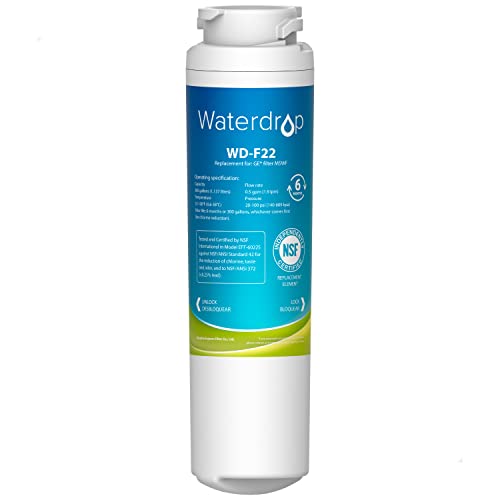 Waterdrop Refrigerator Water Filter - Reduce Chloramine for CA, FL and Washington, D.C.
