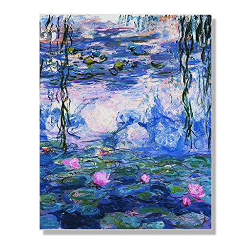 Wayfare Art, Claude Monet Water Lilies Canvas Prints Artwork