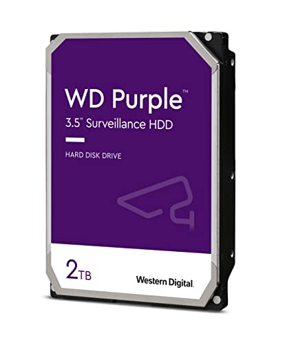 WD 2TB Purple Surveillance Internal Hard Drive