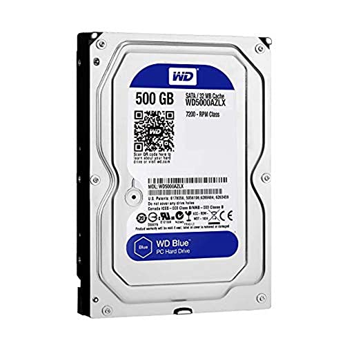 WD Blue 500GB Desktop HDD - Affordable and Reliable Storage