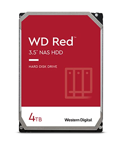 WD Red NAS Internal Hard Drive 4TB