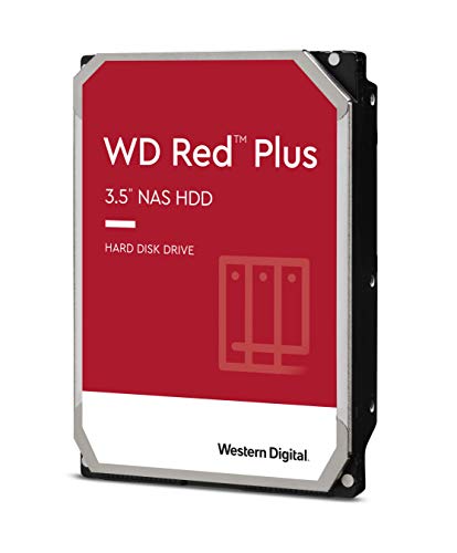WD Red Plus NAS 8TB Internal HDD - Reliable and Fast Storage for NAS Systems