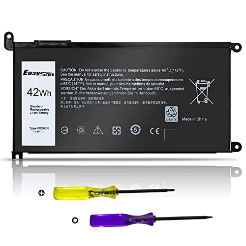 WDX0R Replacement Laptop Battery for Dell Inspiron 13 15 5000 7000 Series