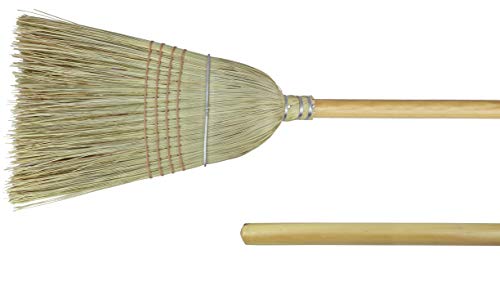 Weiler Corn Fiber Heavy-Duty Warehouse Broom with Wood Handle