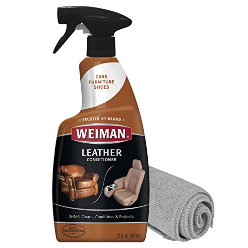 Weiman Leather Cleaner, Polish, and Conditioner