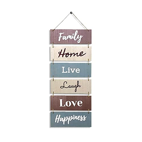Welcome Vertical Wall Art Decorations - Rustic Home Accessories