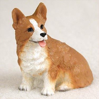 Welsh Corgi Pembroke Miniature Dog Figurine