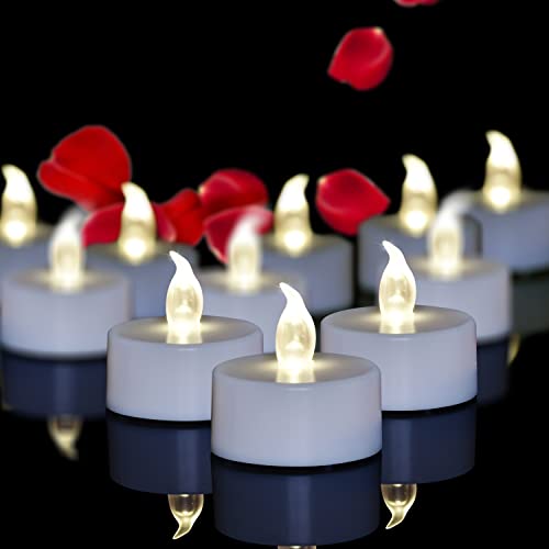 wemarry 24 Pack Battery Tea Light Candles