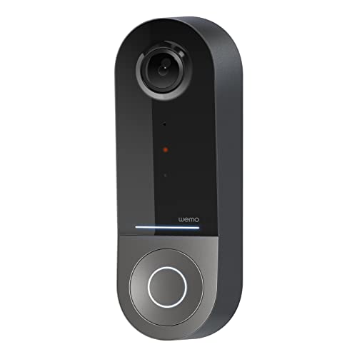 WeMo Smart Video Doorbell - HomeKit Compatible Doorbell Camera