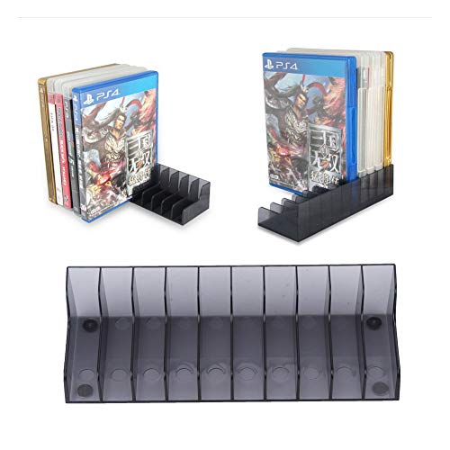 Wendry 2 PCS Game CD Storage Rack