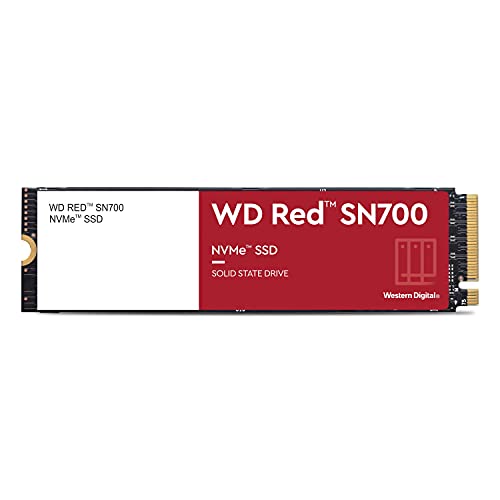 Western Digital 1TB WD Red SN700 NVMe Internal Solid State Drive SSD for NAS Devices