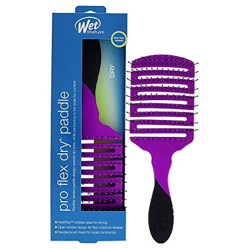 Wet Brush Pro Flex Dry Paddle Brush - Purple