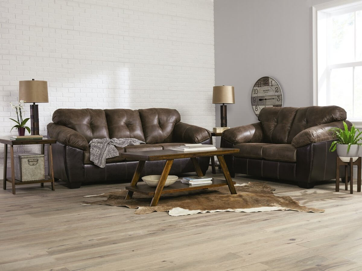 What Colour Goes With A Dark Brown Leather Sofa