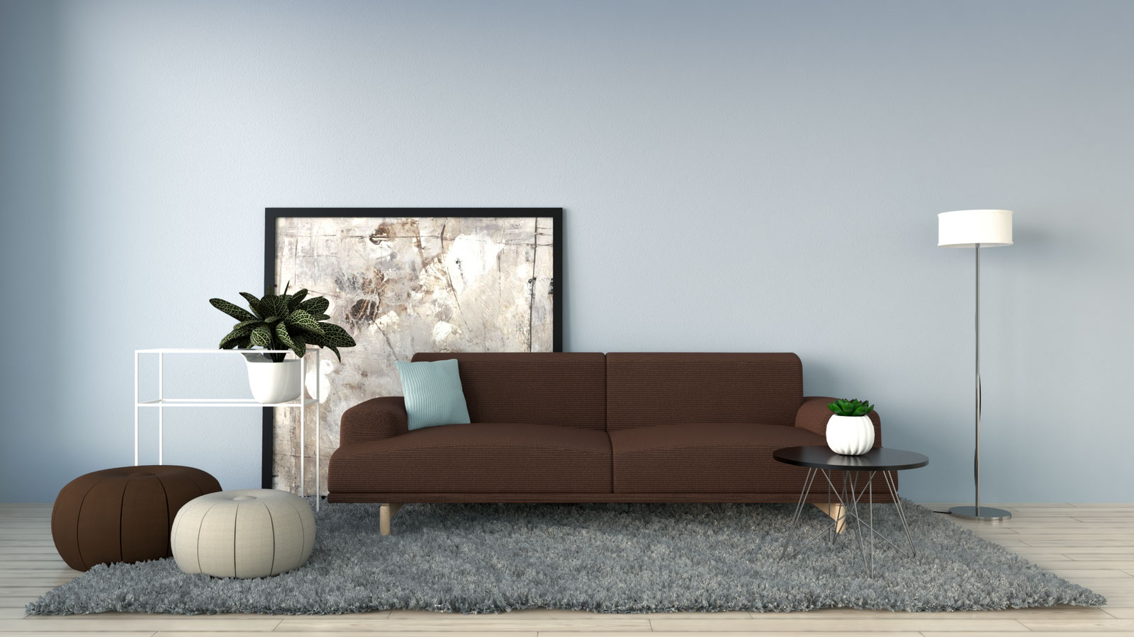 What Colours Go With Brown Sofa